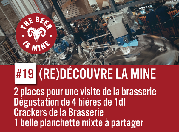 On (re)découvre la Brasserie La Mine (pour 2)