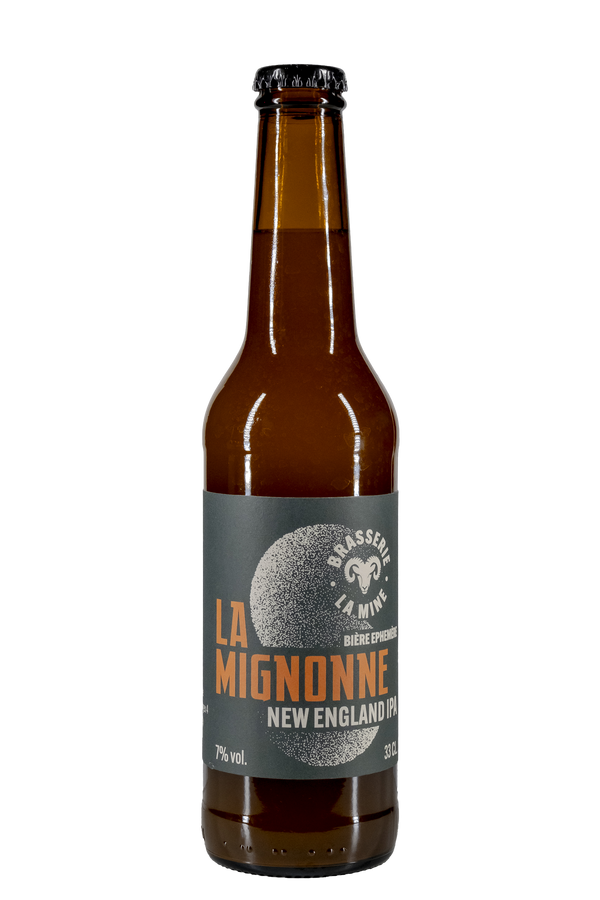 la Mignonne, new england ipa, 7% vol. 33cl. brasserie la mine