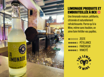 LA LIMONADE - Citron - BRASSERIE LA MINE