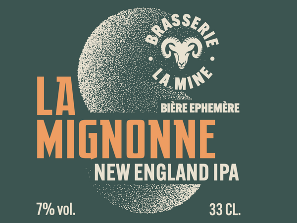 LA MIGNONNE - New England IPA - Brasserie la Mine