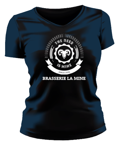 T-Shirt Sport Homme de la Brasserie La Mine